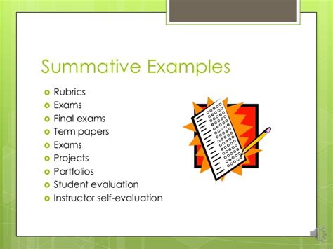In much of education today, summative assessment is the primary focus; Formative and summative assessments unit 3 revised without ...