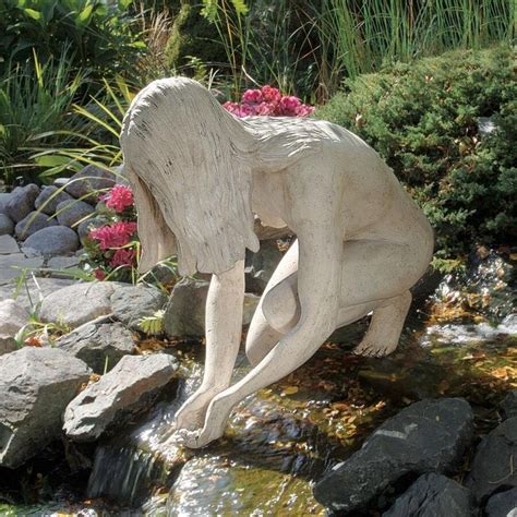 Lady Of The Lake Direct Lifecasted Garden Statue In 2020 Garden