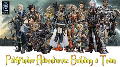 Pathfinder Adventures Building A Party Youtube