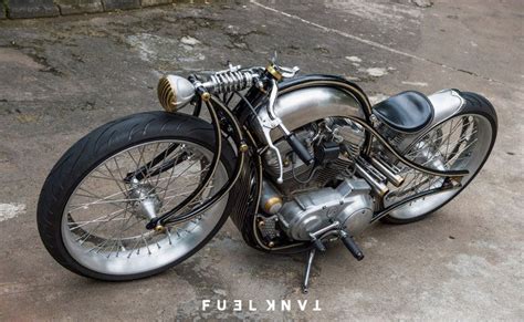 Boardtracker Kickass Choppers Harley Davidson Evo — Fuel Tank Custom