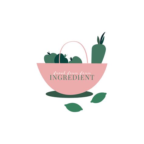 Logo Of Healthy Organic Ingredients Download Free Vectors Clipart