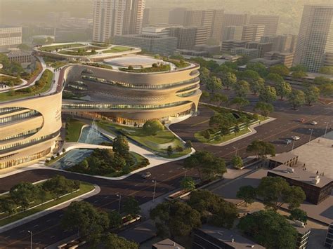 Zaha Hadid Architects Infinitus Plaza In Guangzhou China Breaks