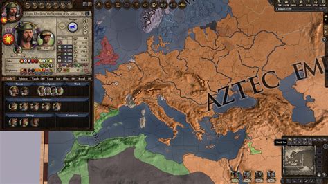 I would suggest you do a classic ck2 start as william the conqueror and get on english neck a norman yoke. Mongols v Aztecs update: I destroyed them, then I became them. I'm now the Mongol Aztec Emperor ...