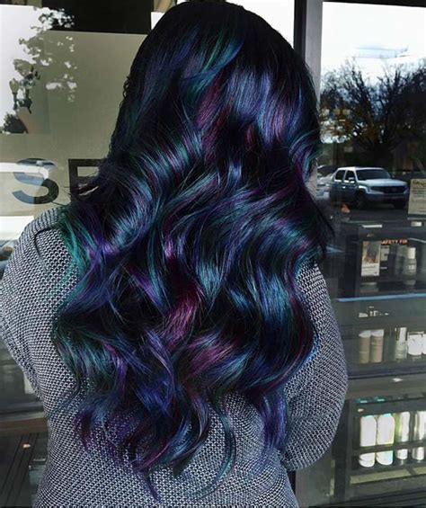 43 beautiful blue black hair color ideas to copy asap stayglam