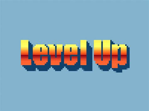 Level Up By Austin Saylor On Dribbble