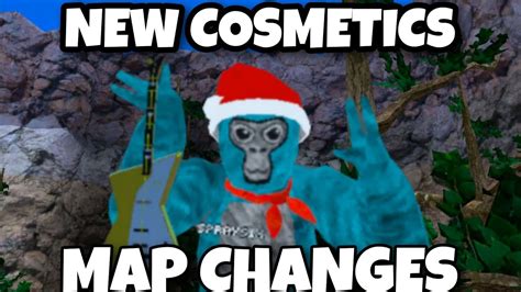 New Gorilla Tag Cosmetics Map Changes Youtube