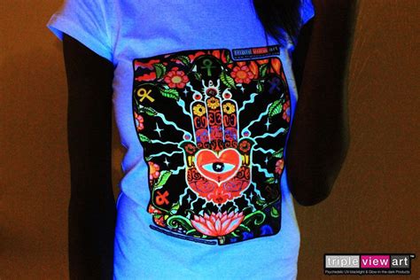 Pin On Womens Uv Black Light T Shirts