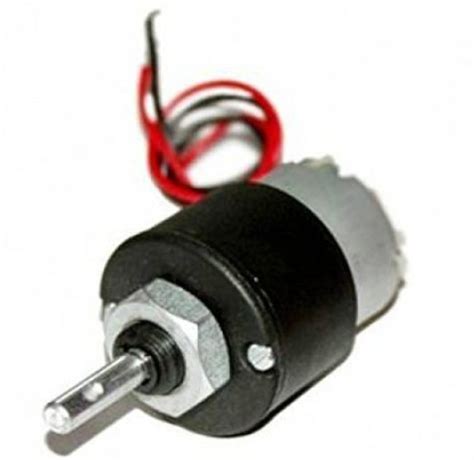 Technical Hut 12v 100 Rpm Dc Gear Motor With Metal Gear Set 1 Piece Motor Control Electronic