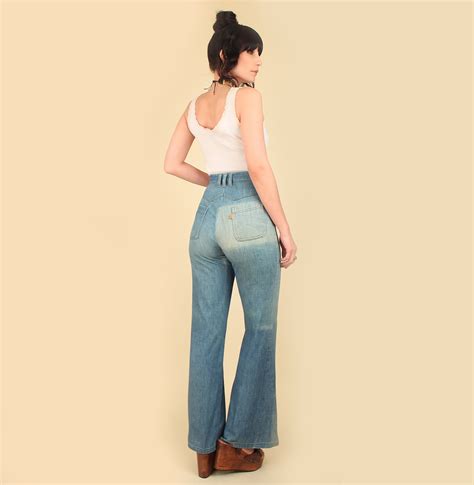 Woodstock Era Big E Levis Vintage 60s 70s Bell Bottom Jeans