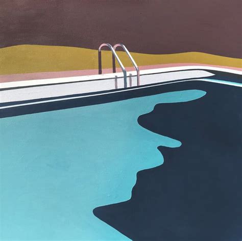 Jessica Brilli Swimming Pool Art Pool Art American Realism