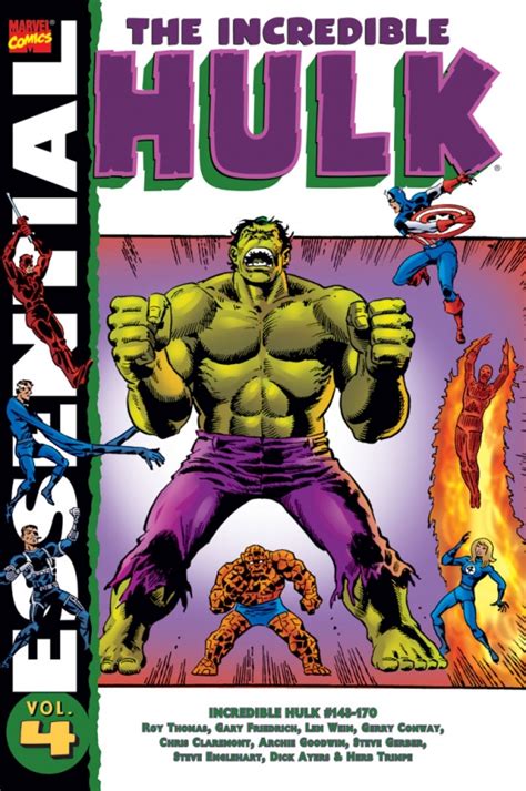 Essential Hulk Vol 4 Trade Paperback Comic Issues Hulk Comic