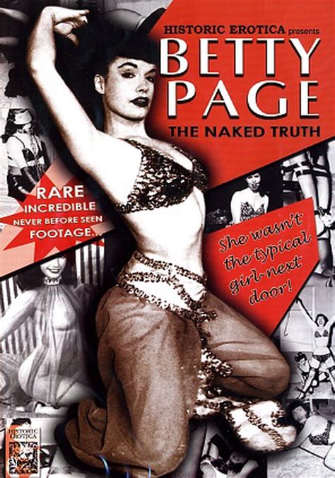 Betty Page The Naked Truth Historic Erotica Unlimited Streaming At My