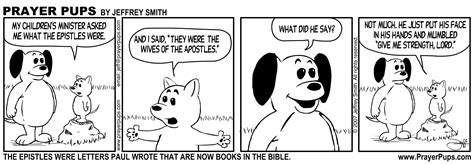 Newspaper Weekly Christian Cartoons From Prayer Pups