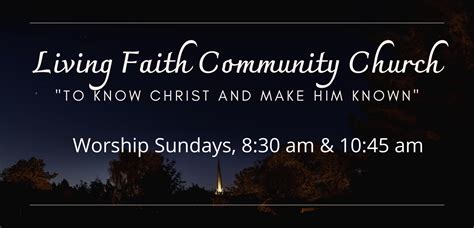 Home Living Faith Community Church