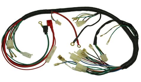 Wiring harnesses for automobiles that connect you to the cars. 110cc ATV wiring harness
