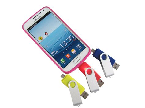 Samdata 32gb usb flash drives 2 pack 32gb thumb drives memory stick jump drive with led light for storage and backup (2 colors: Smartphone USB Flash Drive - Swivel Style