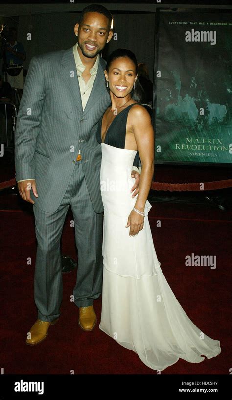 Actress Jada Pinkett Smith And Her Husband Actor Will Smith At The