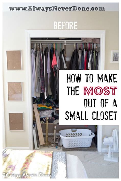 Rethink Your Small Closet With This Totally Doable Diy Small Closet