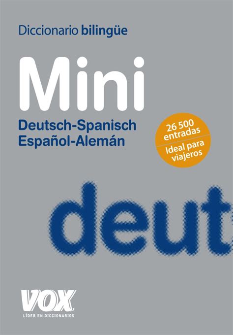 Amazon Diccionario Mini Español Alemán Deutsch Spanisch Dictionaries