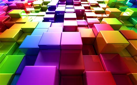 3840x2400 3d Colorful Cubes 4k Hd 4k Wallpapersimagesbackgrounds