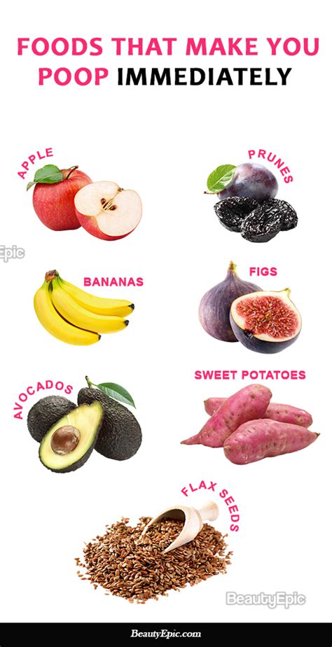 20 Healthy Foods That Make You Poop Fast