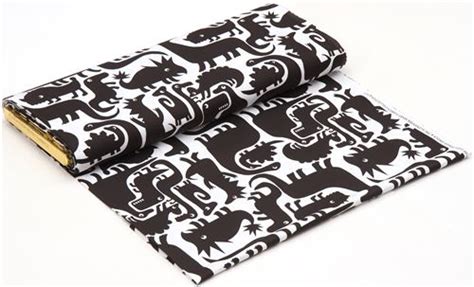 Alexander Henry Fabric With Black Dinosaurs Modes4u