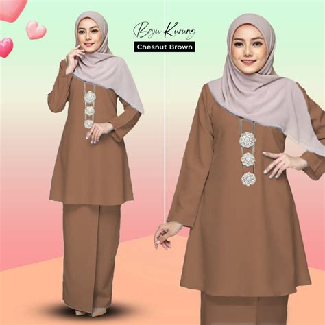 Baju Kurung Riau S 2xl Baju Kurung Moden Murah Plus Size Muslimah