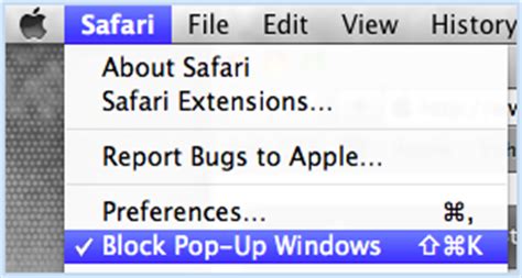 How to block popup adverts in safari. How to Disable Pop-up Blocking at NCC Distance Education