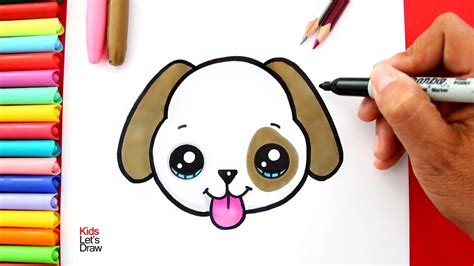 Como Dibujar Un Perro Kawaii Bocetos Reverasite