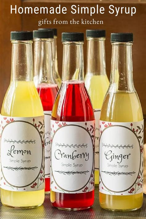 Homemade Simple Syrup Recipes In Three Delicious Flavors