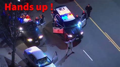 Craziest Police Chases Caught On Camera Youtube