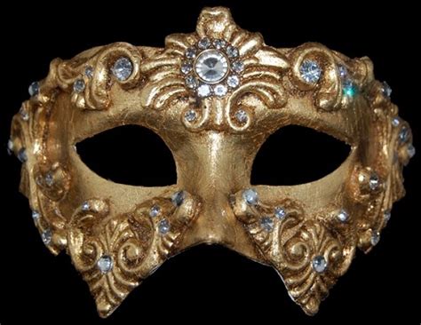 Colombina Baroque Mask Authentic Gold Mask Venetian Mask Society