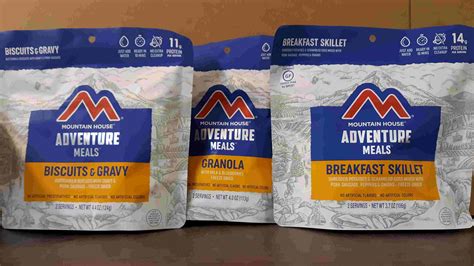 Mountain House Meals Freeze Dried Food Entree Pouches Ldp Camping Foods
