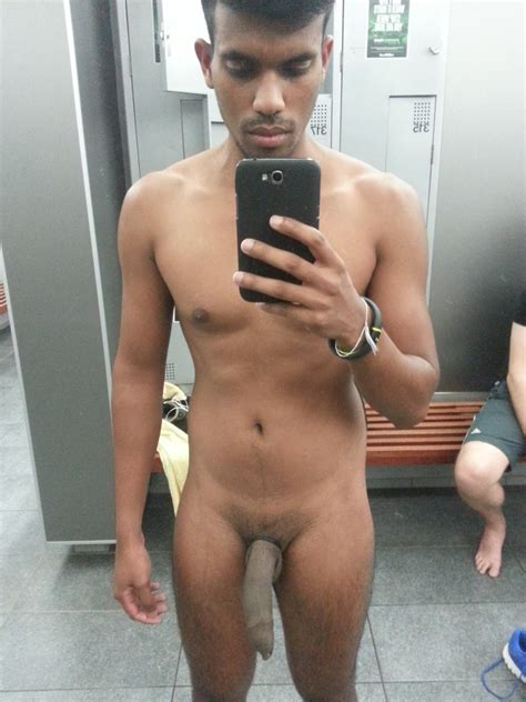 Indian Guy Flashing Big Uncut Cock In Locker Room My Hot Sex Picture