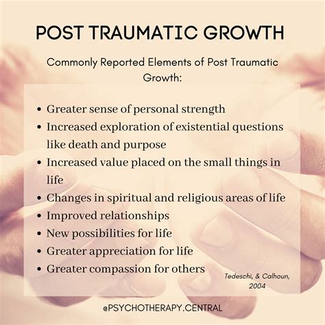 Post Traumatic Growth Ptg