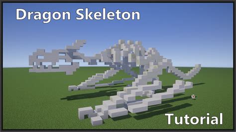 Dragon Skeleton Minecraft Tutorial Youtube