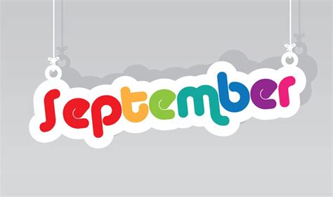 September Word Clipart | Free download on ClipArtMag