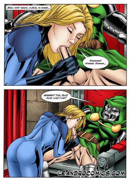 Read Leandro Comics Only Invisible Woman Can Save The Fantastic Foursome From Dr Doom Hentai