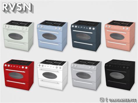 The Sims Resource Smeglish Backless Stove