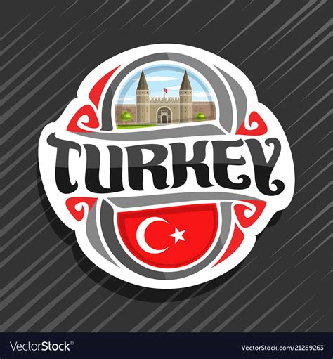 Logo For Turkey Country Royalty Free Vector Image