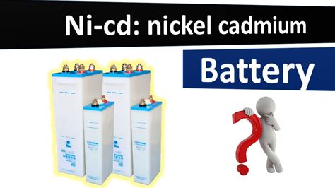 What Is Inside Nicd Battery Nickel Cadmium Battery Youtube