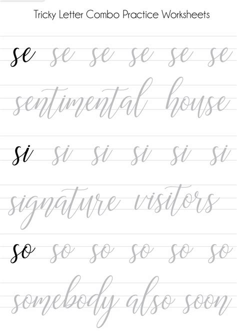 Pin By Rhea Lane On Calligraphy Hand Lettering Practice Sheets Hand