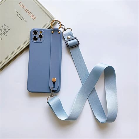 Tpu Wrist Strap Holder Case For Iphone 12 11 Pro Xs Max Xr X 8 Etsy