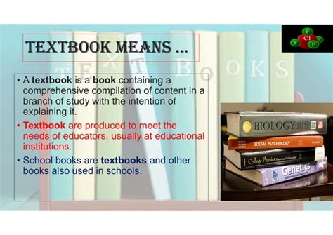Qualities Of A Good Text Book Ppt