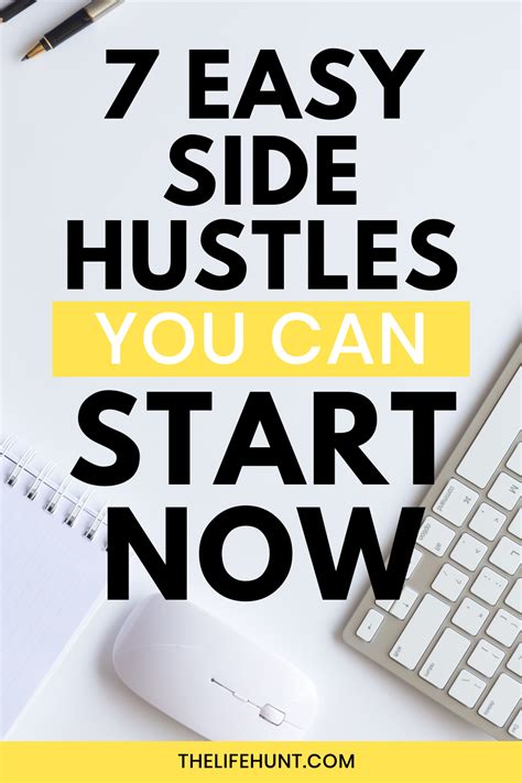 7 Easy Side Hustles You Can Start Right Now In 2020 Side Hustle Easy