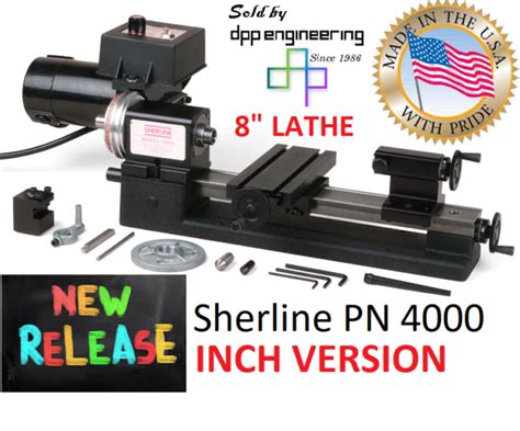 Sherline Model 4000 Mini Lathe With Accessories Compra Online En Ebay