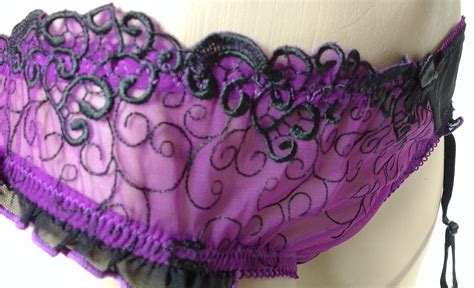 bright pink soft stretch lace bikini brief panties gorgeous knickers m 10 ebay