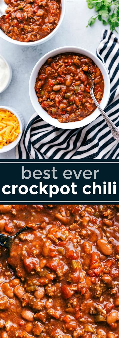 Crockpot Chili Cookoff Winner Chelseas Messy Apron Crockpot