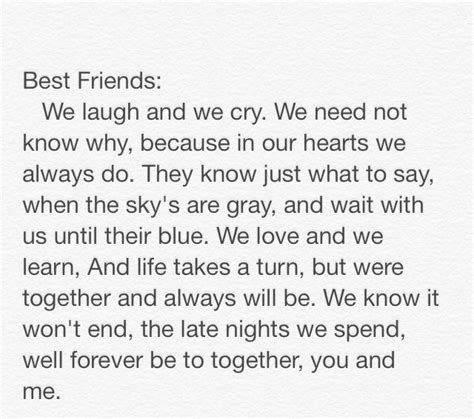 My Best Friend Poem I Wrote For You Guys I Love You All Best Friend
