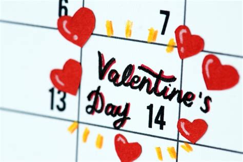 Free Photo Valentines Day Calendar Reminder